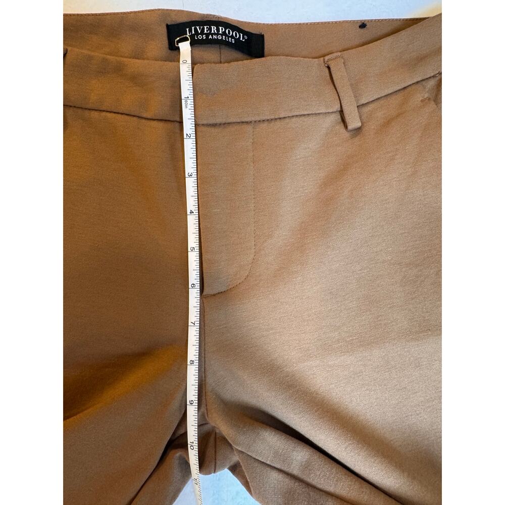 Women's Tan Ankle Pants - Picture 10 of 11